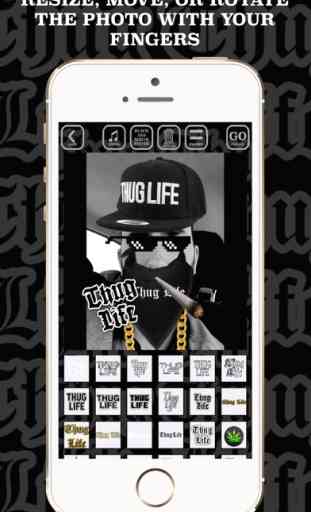 Thug Life video maker music 4