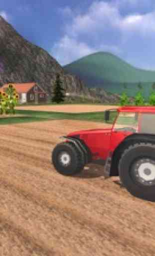 Tracteur lourd agriculteur Sim 2017 : Agriculture 1