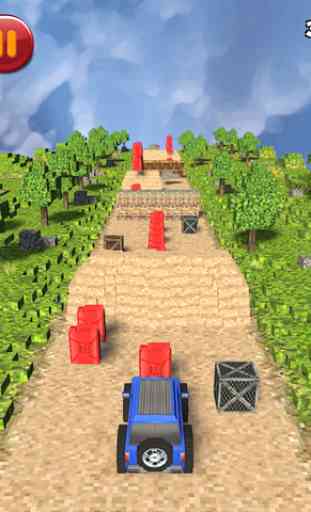 3D Jeep Crash and Burn Racing Mania - Fun-nid gratuit Pixel voiture jeu d'enfant-s et Teen-s 2