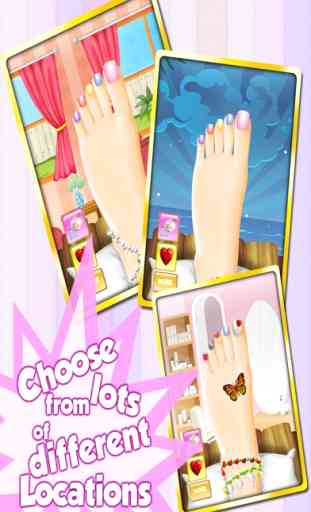 Jolies ongles salon de beauté gratuit 4: meilleur jeu pour petites filles 1