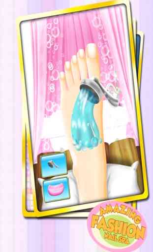 Jolies ongles salon de beauté gratuit 4: meilleur jeu pour petites filles 4