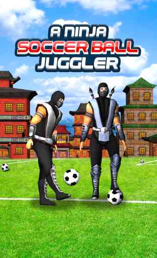 Un Ninja Ballon De Football Jongleur: Gagner La Coupe De FootBall Avec Un Grand Jeu 3D Ninjas 1