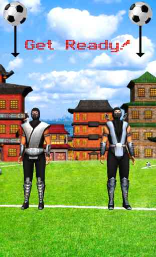 Un Ninja Ballon De Football Jongleur: Gagner La Coupe De FootBall Avec Un Grand Jeu 3D Ninjas 2