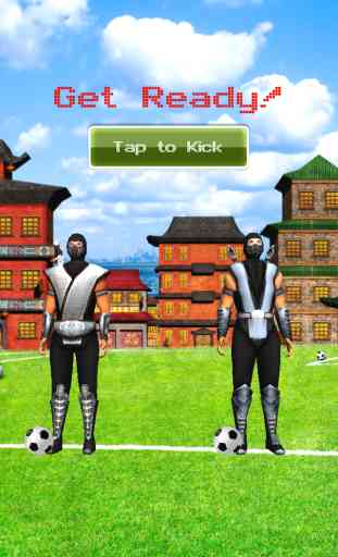 Un Ninja Ballon De Football Jongleur: Gagner La Coupe De FootBall Avec Un Grand Jeu 3D Ninjas 3