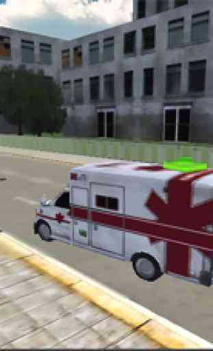 City Emergency Ambulance Drive 3