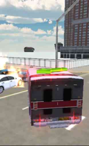 City Emergency Ambulance Drive 4