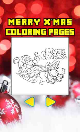 Noël Coloriage livre du Père Noël pour les enfants 2