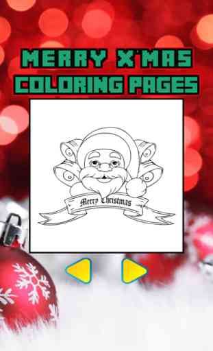 Noël Coloriage livre du Père Noël pour les enfants 3