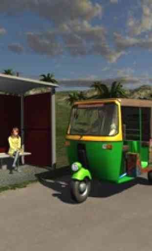 Tuk Tuk Rickshaw Offroad Drive – Simulation de Hil 4