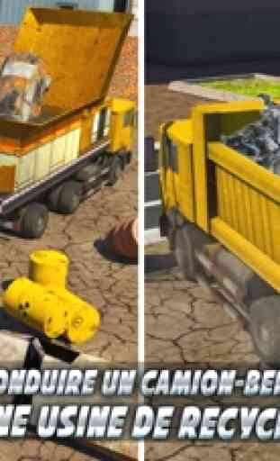 Voiture Broyeur Grue: Ordures Camion Simulateur 3D 4