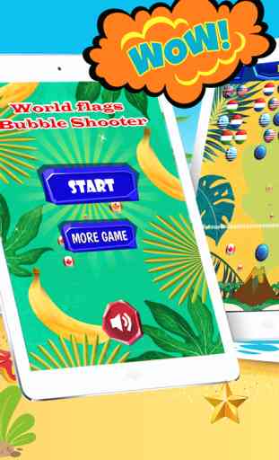 World flags bubble Shooter 3