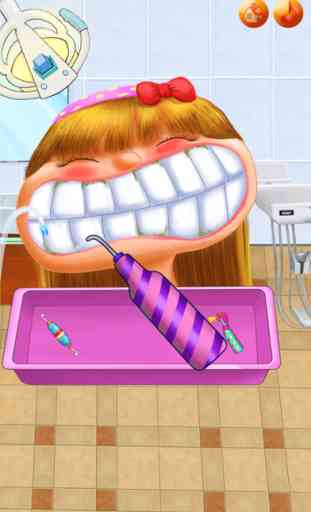 dentiste:bébé hôpital @ bureau de médecin de fille est jeux dents d'enfants de spa pour princesse libre. 2