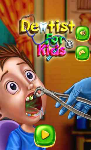 Dentiste fou Jeu amusant pour les enfants  Traiter les patients dans une clinique d'un dentiste fou ! GRATUIT 1