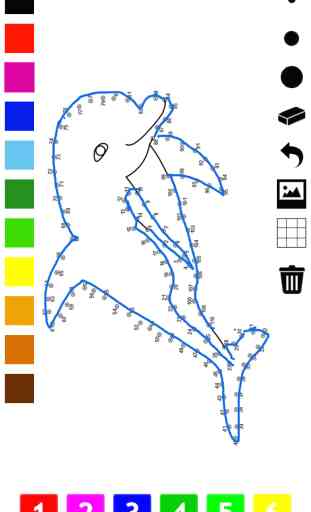Peinture par numéros pour les enfants: Livre de coloriage, relier les points, jeux et exercices avec des animaux, voitures, et plus. Jeu et puzzle pour apprendre à peindre, compter et jouer 1