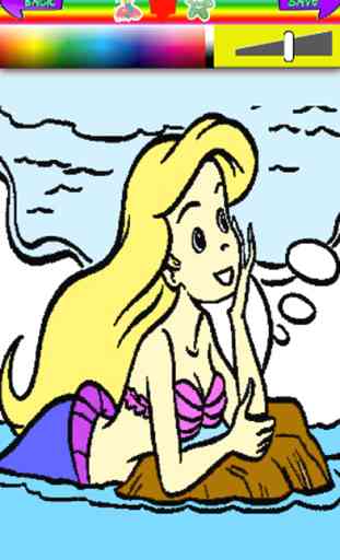 Coloring Game Mermaid For Family 1