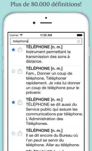 Dictionnaire Français (fonctionne hors-ligne - offline!) 2