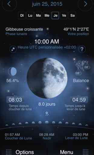 Lune de Luxe Pro - Phase de Lune Calendrier 1