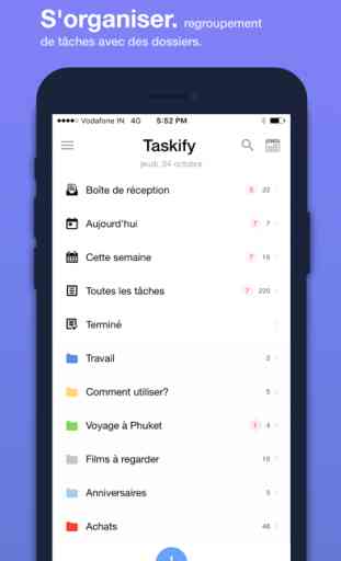 Taskify: liste de tâches 1