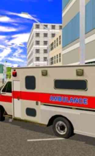 ambulance simulateur au volant 1