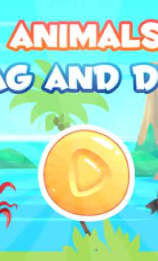 Drag and Drop Puzzle animaux 3