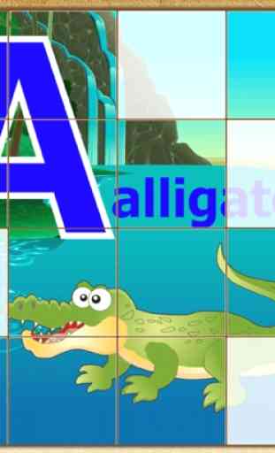Éducatif ABC Jeux pour fille enfants puzzle 3 ans 3