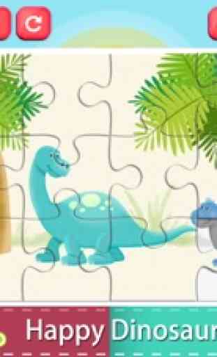 Jeux Puzzle bébé dinosaure Jigsaw 3