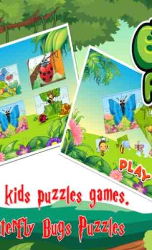 Bugs Butterfly Jigsaw Puzzles Jeux pour tout 4