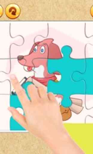 Chat et chien Jigsaw Puzzle 1