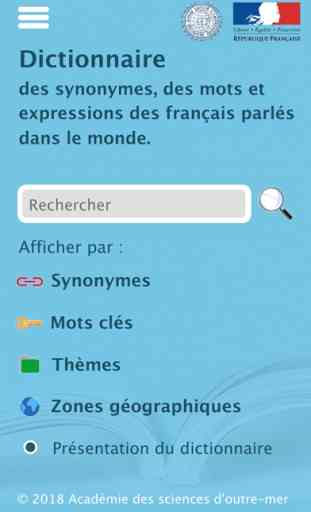 Dictionnaire Francophonie 1