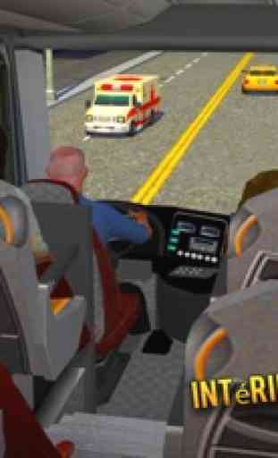 Gros Autobus Simulateur 3D:Ville Auto-école Gibier 4