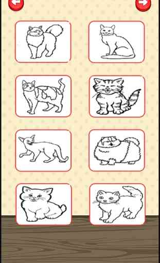 Livre coloriage pour les enfants Cat Kitty Kitten 2