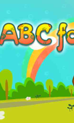Alphabet anglais ABC apprentissage pour les enfants d'âge préscolaire de jeu gratuit 1