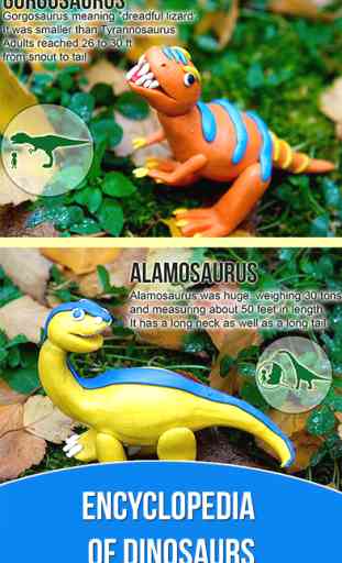 Dinosaures - wikipedia pour les enfants. La marche des dinosaures sur l'herbe. L'artisanat pour enfants à partir de pâte à modeler. 3