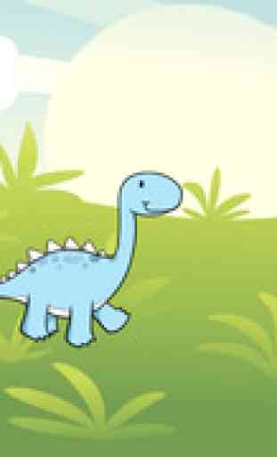 Puzzles des dinosaures pour les bambins et les enfants: Découvrez le monde des dinosaures! GRATUIT Jeux éducatifs de puzzles! jeux pour enfants 3