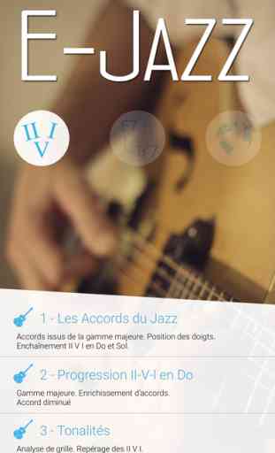 E-Jazz : Les Accords du Jazz 3