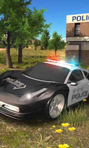 Police Car Driving Offroad 1