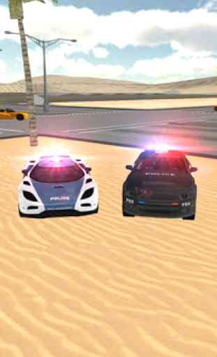 Conduite voiture police 3