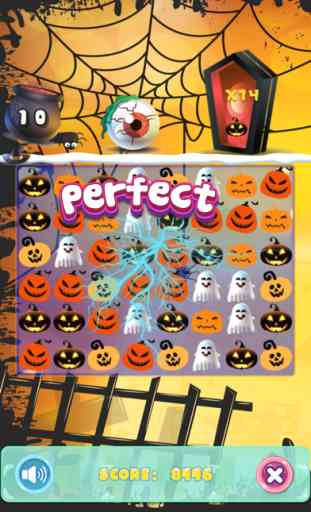Halloween Match 3 Puzzle Game 1