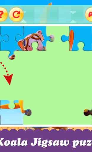 Koala Family Jigsaw puzzle Game 4