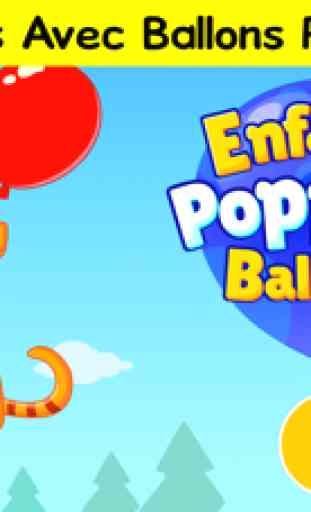 Apprendre et jouer les bébés ballon Popping jeu 1