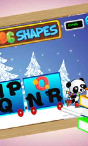 Mignon Panda Alphabet Jeux De Lettres Enfants 4