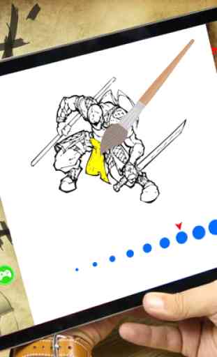 chats Samurai Ninja Pages coloriage pour les enfan 3