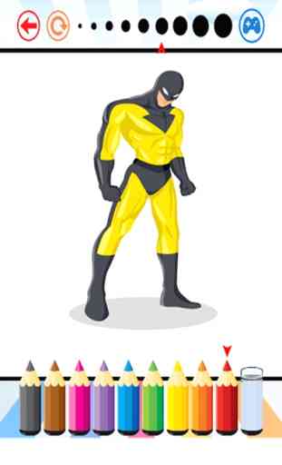 Coloriage Super Hero - Activités pour enfants 2
