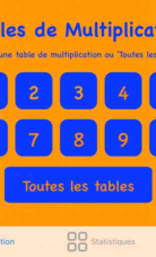 Multiplication table 1