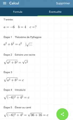 Résoudre Pythagore 2
