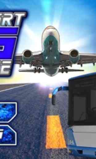 aéroport service de bus simulateur de conduite de 1