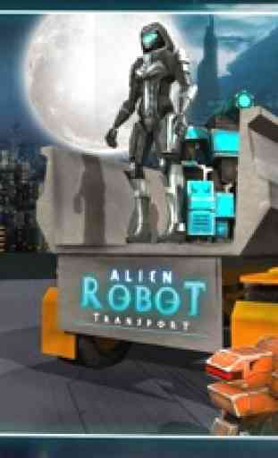 Alien Robots Truck Transport 4