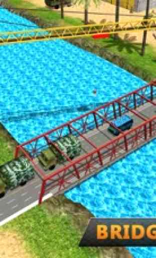 American Army Bridge Construction Camion Simulateu 2