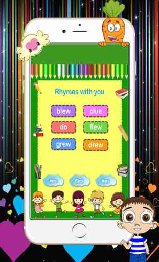 Rhymes Words: Cours d'anglais en ligne gratuit 2
