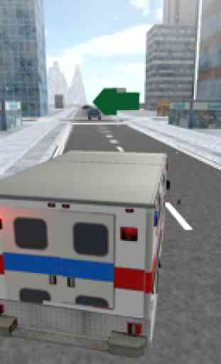 Robot d'ambulance transform 3D 2